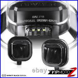 For 11-16 Ford F250 F350 F450 SD SuperDuty Black Full LED SMD CREE Fog Light Set
