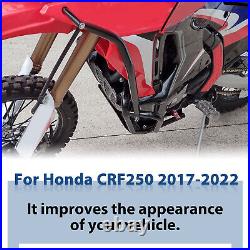 For HONDA CRF250 Rally FULL CRASH BAR ENGINE GUARD Upper Lower Skid Plate 17-22