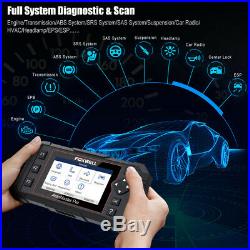 Foxwell NT624 Elite OBD2 Scanner Full System Diagnostic Tool SRS ABS Engine Oil