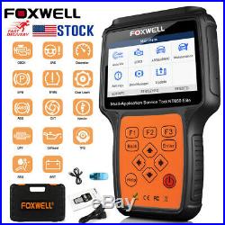 Foxwell OBD2 Full System Scanner Engine ABS SRS TPMS DPF Gear Learn Diagnostic