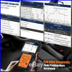 Foxwell OBD2 Full System Scanner Engine ABS SRS TPMS DPF Gear Learn Diagnostic