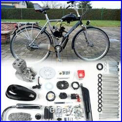 Full 100cc Bike Bicycle Motor Kit Motorized 2 Stroke Petrol Gas Engine Set Black