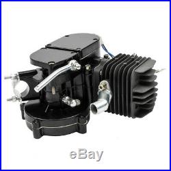 Full 80cc 2-Stroke Motor Engine Kit Gas for Motorized Bicycle Bike Black