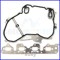Full Gasket Set&Engine Timing Chain with Balance Shaft Kit for Chevrolet Pontiac