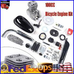 Full Set 100CC Bicycle Engine Kit 2-Stroke Gas Motorized Motor Bike Modified Set