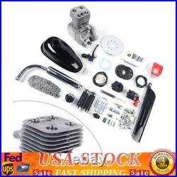 Full Set 100CC Bicycle Motorized 2-Stroke Gas Petrol Bike Engine Motor Kit DIY