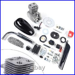 Full Set 100CC Bicycle Motorized 2-Stroke Gas Petrol Bike Engine Motor Kit DIY