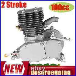 Full Set 100cc 2 Stroke Bicycle Motor Kit Bike Motorized Petrol Gas Engine New