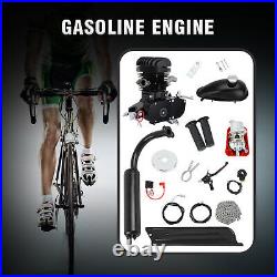 Full Set 100cc Bike Bicycle Motorized 2 Stroke Petrol Gas Motor Engine Kit Black