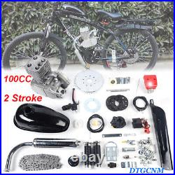 Full Set 2-Stroke 100CC Bicycle Motor Kit Bike Motorized Petrol Gas Engine Kit