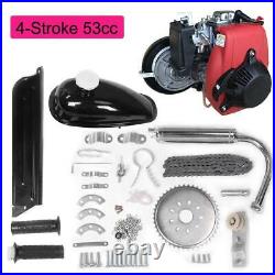 Full Set 4 Stroke 53cc Gas Petrol Motorized Bicycle Bike Engine Motor Kit