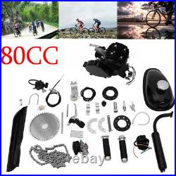 Full Set 80CC Bike Bicycle Motorized 2 Stroke Petrol Gas Motor Engine Kit Set NE