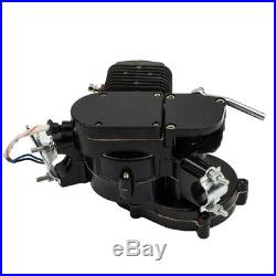 Full Set 80cc 2-Stroke Motor Engine Kit Gas for Motorized Bicycle Bike Black US