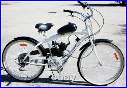 Full Set 80cc 2 Stroke Petrol Gas Motor Engine Kit Set For Motorized Bucycle DIY