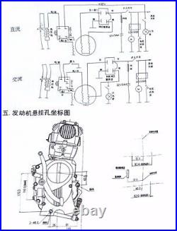 Full Set Lifan 125CC Engine Motor Kit Manual Clutch for KLX110 Pit Dirt Bike SSR