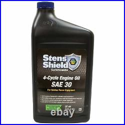 Full Synthetic 4-Cycle Engine Oil SAE 30 Twelve 32 oz. Bottles