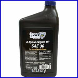 Full Synthetic 4-Cycle Engine Oil SAE 30 Twelve 32 oz. Bottles