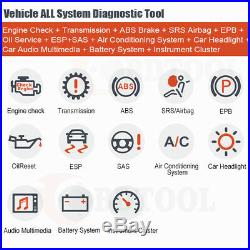 Full System ABS Airbag SRS EPB Ancel FX4000 Diagnostic Scanner Check Engine Tool