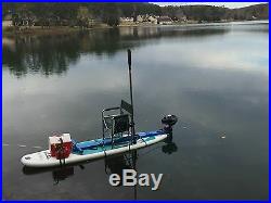 Full kit for gas engine with leg steering wheel for sup-stand up paddle board