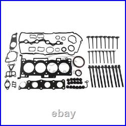 G4KD 2.0L Engine Full Gasket Seals Kit with Head Bolts & Valve Set For Hyundai KIA