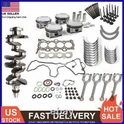 G4NA Engine Rebuild Kit Crankshaft Piston For 2013-2018 Hyundai 2012-19 Kia 2.0L