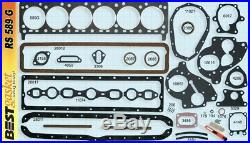 GMC 302 Full Engine Gasket Set/Kit BEST Head+Manifold+Oil Pan+Rear Main 1951-59