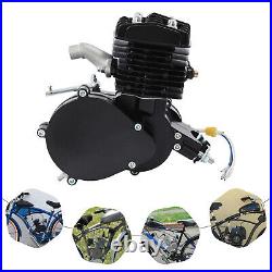 Gasoline Motor Engine 2 Stroke Kit Set PK80 Full Set 80cc Bike Bicycle Motorized