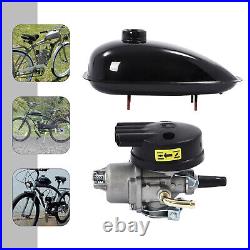 Gasoline Motor Engine 2 Stroke Kit Set PK80 Full Set 80cc Bike Bicycle Motorized