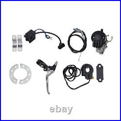 Gasoline Motor Engine 2 Stroke Kit Set PK80 Full Set 80cc Bike Bicycle Motorized