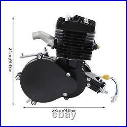 Gasoline Motor Engine 2 Stroke Kit Set PK80 Full Set 80cc Bike Bicycle Motorized