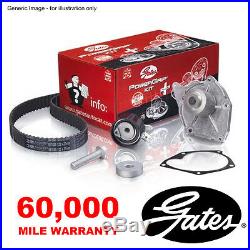 Gates Timing Cam Belt Water Pump Kit For Peugeot 307 308 407 508 607 807 Expert