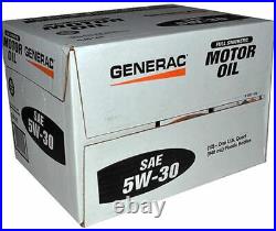 Generac 0J5141 Full Synthetic 5W-30 Engine Oil (12 Quart)