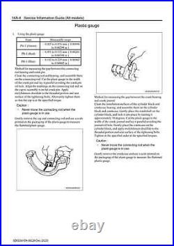 Hitachi 6HK1 Tier 4 North America Engine FULL Service Manual with Schemes