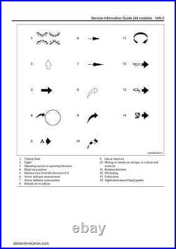 Hitachi 6HK1 Tier 4 North America Engine FULL Service Manual with Schemes