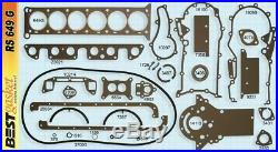 Jeep 230 SOHC Full Engine Gasket Set/Kit BEST Head+Intake+Oil Pan+Exhaust 62-65