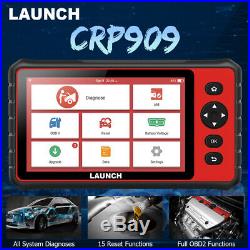 LAUNCH X431 CRP909 OBD2 Car Diagnostic Tool Wifi Full System Automotive Scanner