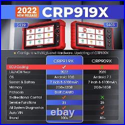 LAUNCH X431 CRP919X Bidirectional Scanner Full System Diagnostic Key Coding TPMS
