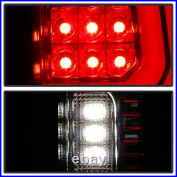 LED MODEL For 19-21 Chevy Silverado 1500 Chrome Full LED Tail Light Rear Lamp