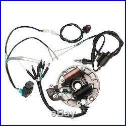 LIFAN 125cc Engine motor full Wiring harness Carby Exhaust Pit Dirt Bike CRF70