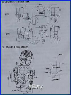 LIFAN 125cc Motor Engine Full Wiring Loom Exhaust Pit Dirt Bike CT110 CT90 CRF50