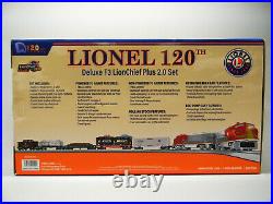 LIONEL 120th DELUXE LION CHIEF PLUS 2.0 F3 FULL TRAIN SET O GAUGE 2022120 NEW