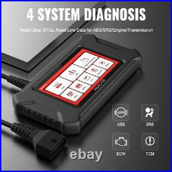 MUCAR CS4 ABS SRS ECM TCM Diagnostic Scanner OBD2 Code Reader Oil EPB TPMS SAS