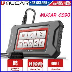 MUCAR CS90 Auto OBD2 Scanner Car Diagnostic Tool Check Engine Fault Code Reader