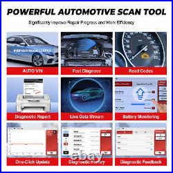 MUCAR CS90 OBD2 Scanner Car Engine Fault Code Reader Scan Tool 28 Resets Free