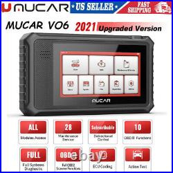 MUCAR VO6 Car OBD2 Scanner All System Auto Diagnostic Scan Tool Reset ECU Coding