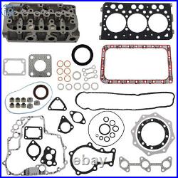 Metal Engine Full Cylinder Head assy With Vavel Full Gasket Kit For Kubota D782