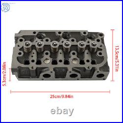 Metal Engine Full Cylinder Head assy With Vavel Full Gasket Kit For Kubota D782