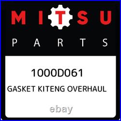 Mitsubishi 1000D061 Gasket kit. Engine overhaul Full Gasket Set New Genuine OEM