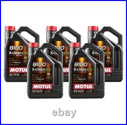 Motul 5W-30 XClean EFE 25L Full Synthetic Engine Motor Oil (5 x 5L)