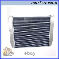 New 19 x 26 x 3 GM Chevy Full Aluminum Racing Radiator Double Pass Universal